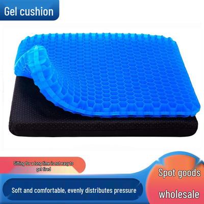 Summer Gel Seat Cushion: Honeycomb Cooling Pad for Office, Car, and Long Sitting Comfort