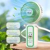 Cartoon Panda Folding Handheld Fan 3 Speed Hanging Neck Fan Portable Travel Outdoor Summer Small Personal Desk