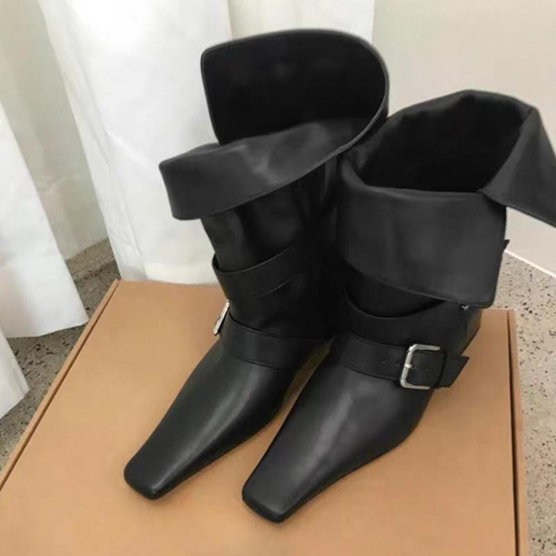 

Женские ботильоны с острым носком, дизайнерская обувь на каблуке, платье, готические ботинки челси, 2025, зимние, повседневные, женские ботинки 40 чёрный