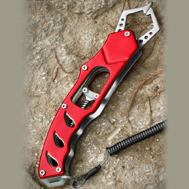 Portable Fish Control Clamps Fishing Pliers Nonslip Handle Metal Fishing Pliers Fishes Lip Gripper Control Tool