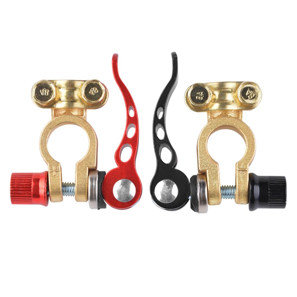 1 pereche de conectori de închidere fără unelte pentru baterie de deconectare rapidă a cablului principal al terminalului terminalului 12v 6v 24v tractor UTV pentru curse de bărci