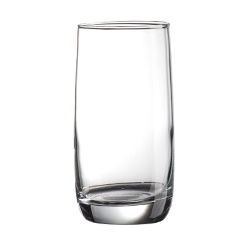 Clear Glass Cup for Water, Tea, Juice, or Milk