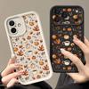 Mini Pumpkin Pattern Phone Case For iPhone 17 16e 15 16 Pro Max 14 16 Plus For iPhone Air 13 12 Pro Max 11 Soft Silicone Cover