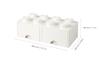 LEGO Brick Drawer 8 White 40061735
