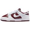Nike Zapatillas Skateboard Dunk Low top Unisex Blanco Rojo IM6572-601