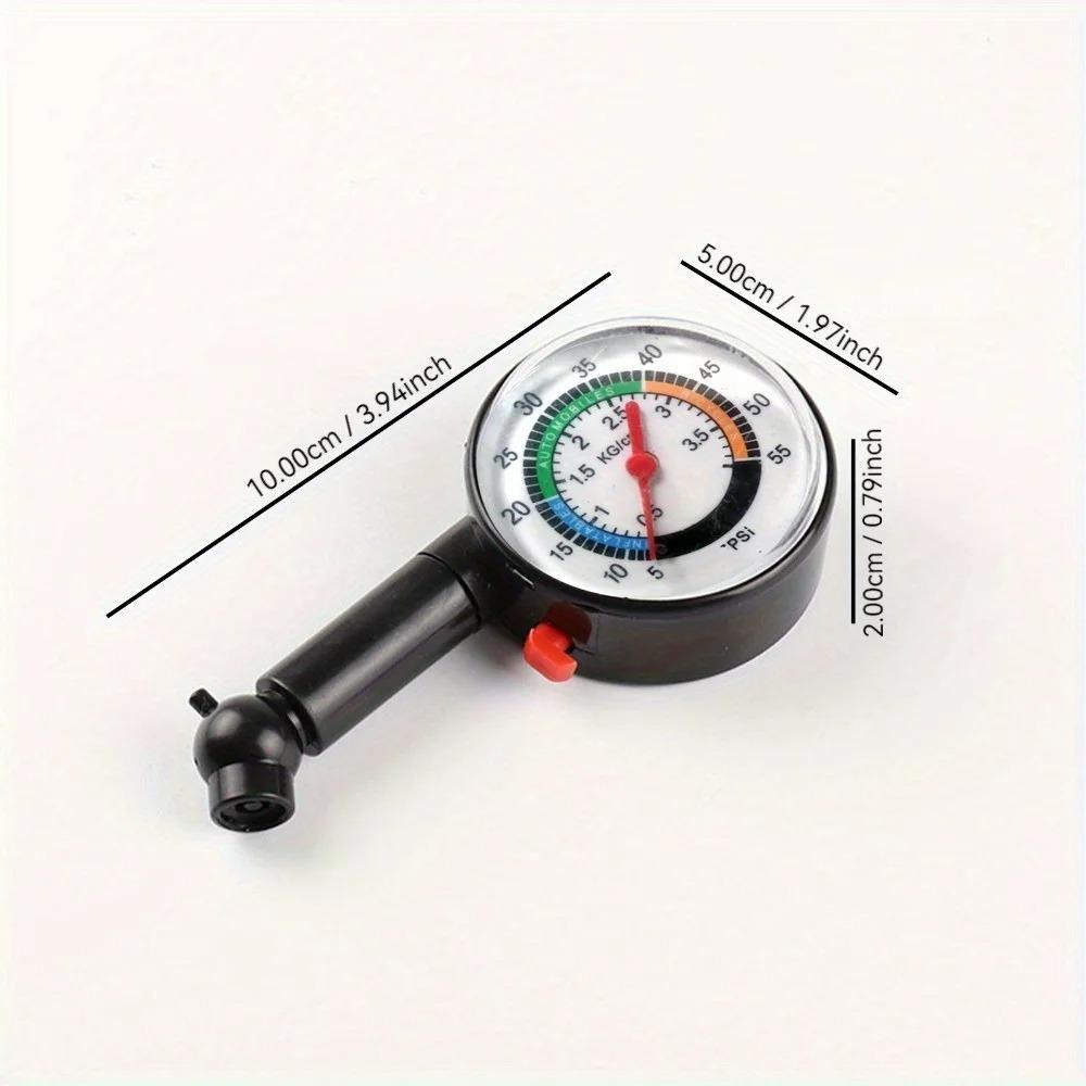 1Pcs High-precision Portable Car Tire Pressure Gauge Mini Tire Pressure Tester Car Tire Pressure Gauge Car Inspection Tools