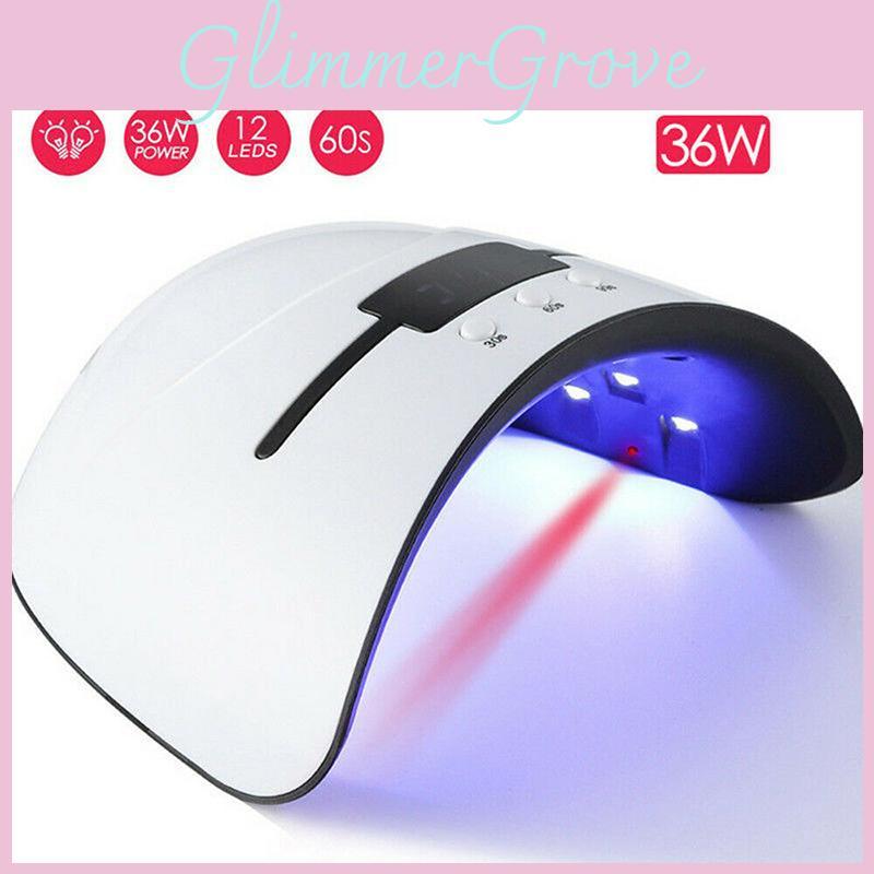 Luxurious 36w Nail Polish Dryer Uv Led Lamp With Advanced Timer For Perfect Manicure