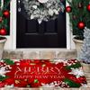 1Pcs Anti Fatigue Kitchen Rugs Christmas Print Waterproof Non-Slip Thick Cushioned Kitchen Mat Heavy Duty Comfort Standing Mat for Kitchen