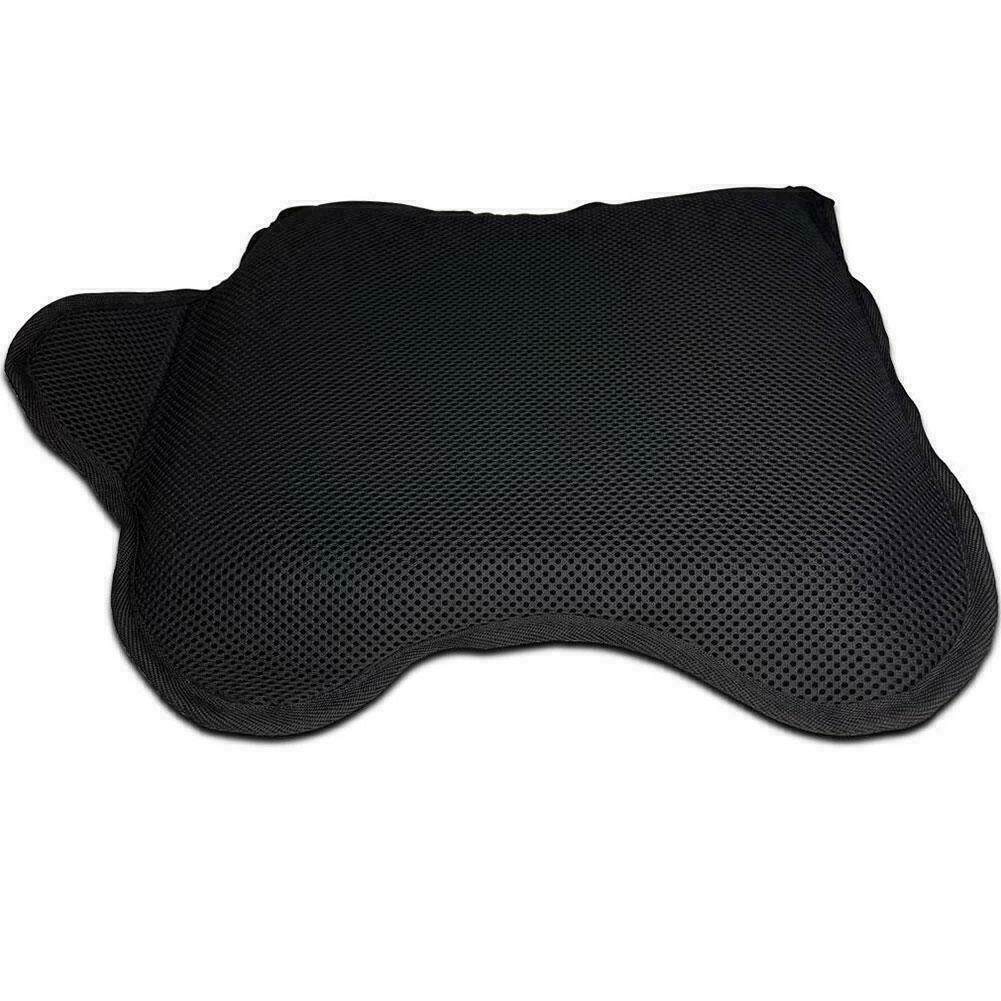 Motorcycle Gel Seat Cushion Breathable Heat Insulation Air Pad Cover Anti Slip Sunscreen Seat Cover