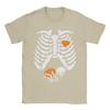 Women Skeleton Pregnancy Announcement Mom Halloween T-Shirts Men Crew Neck Cotton T Shirts  Short Sleeve Tees Big Size Clothes