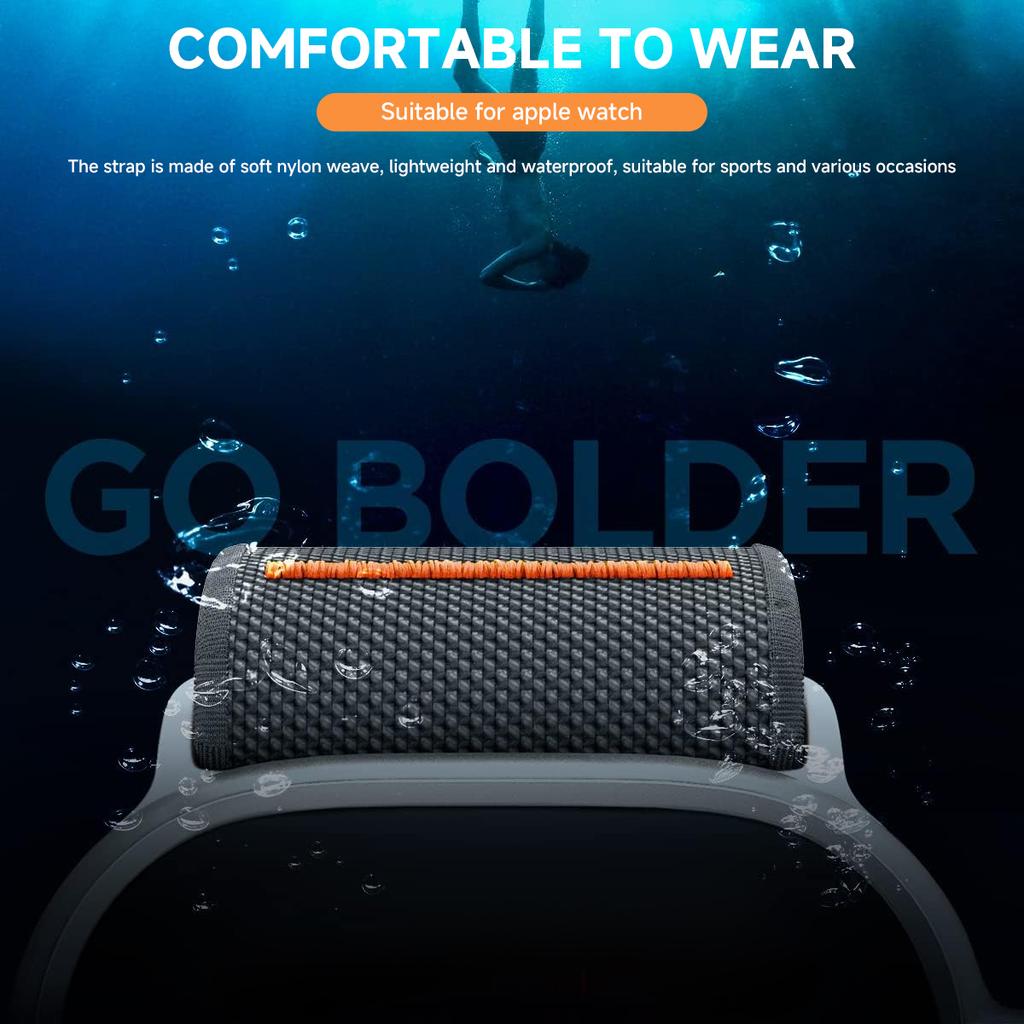 Woven Watch Strap for Apple Watch S11 S10 42 46mm Ultra1/2/3 49mm 45mm 44mm 42mm 41mm 40mm 38mm for iWatch Series11 10 9 8 7 6 5 4 SE 3 2 Nylon Band