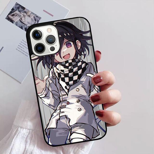 Kokichi Ouma Phone Case for iPhone 11 12 13 14 Pro Max Mini XR XS SE 2020 6 7 8 Plus Samsung S21 S22 Coque Fundas