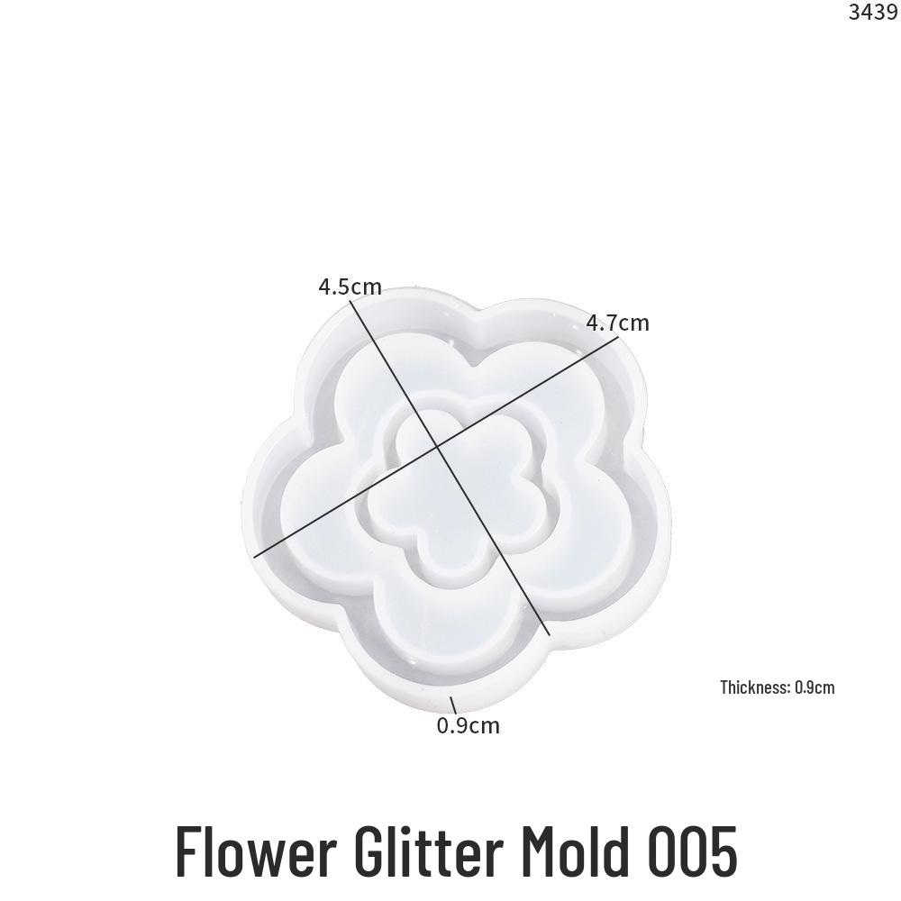 DIY Resin Mold: Pumpkin Carriage, Waffle, Circus Tent, Petals, Balloon, Rocking Horse, Dog, Quicksand