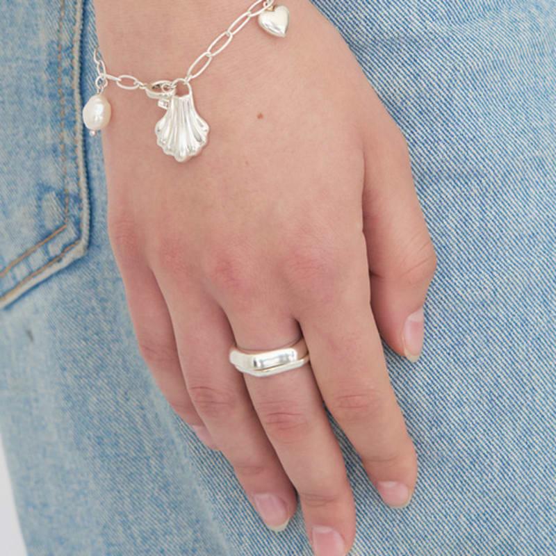 STILL INSTANT [2set] Twin Flow Ring