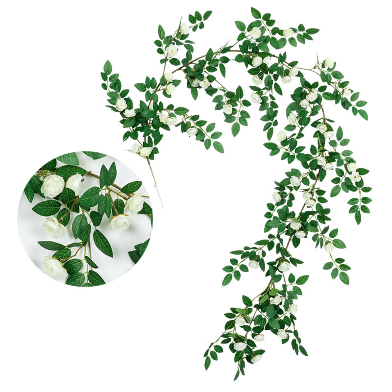 

1,8 м Искусственная цветочная лоза, Искусственная цветочная лоза, Пластиковый цветок, Маскировка трубы, Украшение балкона One Size