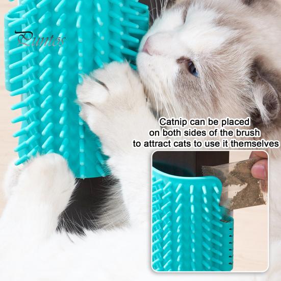 Cat Comb Soft Pet Corner Grooming Brush Kitten Hair Removal Brush Cat Scratcher Comb Pet Accessories