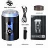 Mini Electric Shaver - Portable, Fast Charging, Type-C Interface for Men