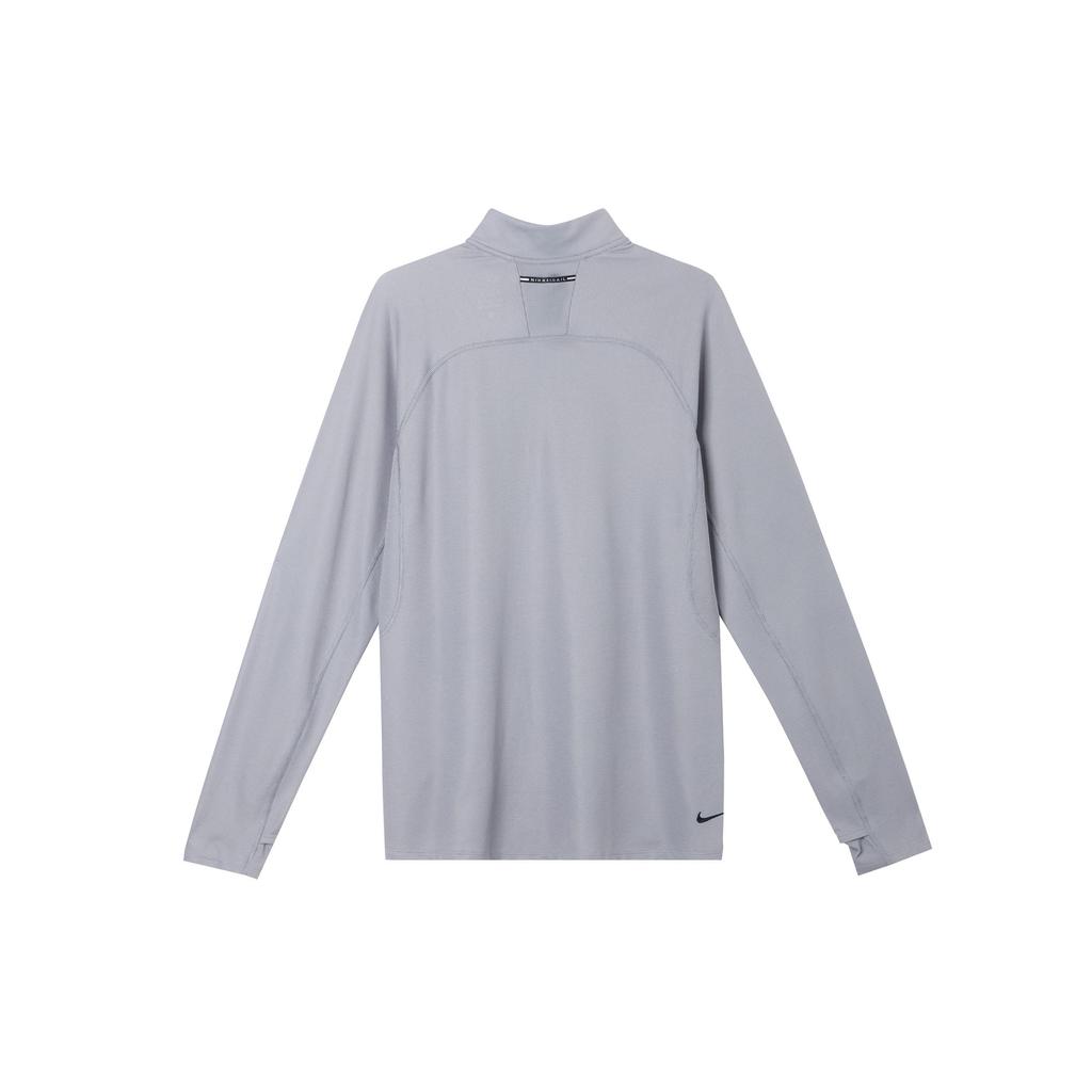 Nike Dri-Fit Trail Einfarbig Vielseitig Bequem Feuchtigkeitsableitend Warm Langarm T-Shirt Herren Oberteile Zementgrau FV9995078