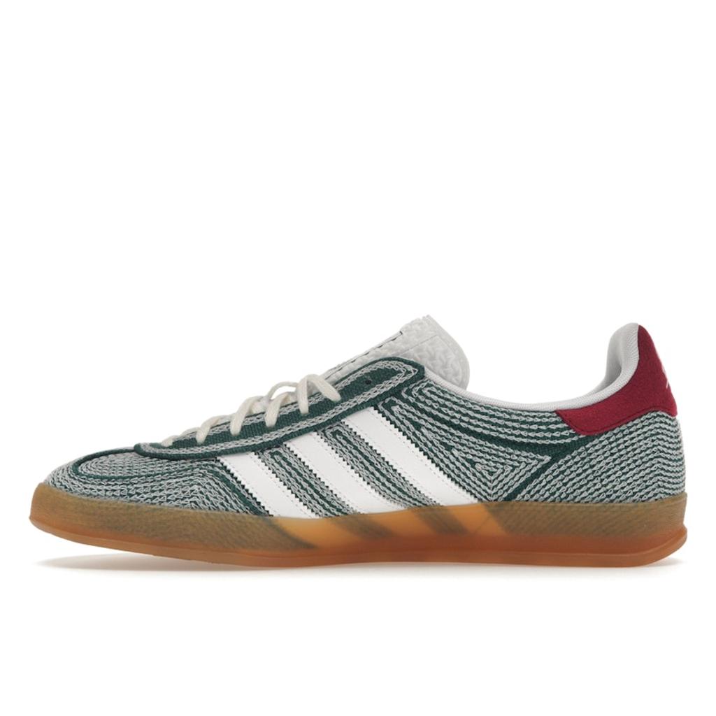 Sean Wotherspoon X Adidas Gazelle Indoor Green Hemp Men Sneakers Collegiate-Green Cloud-White Gum IG1456