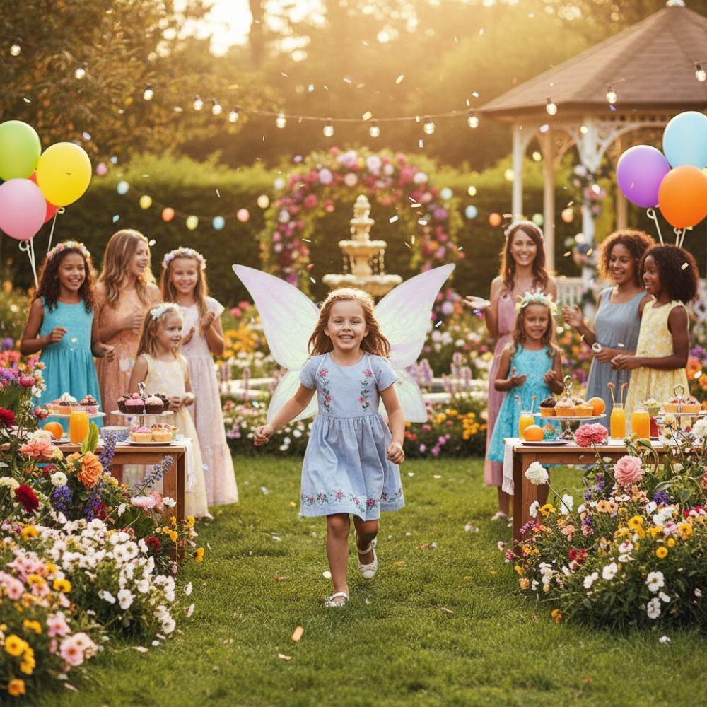 Sparkly Gradient Butterfly Princess Wings Organza Elf Wings Creative Cosplay Wings  Birthday Party