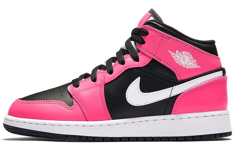 Jordan 1 Mid Pinksicle GS 555112-002 36
