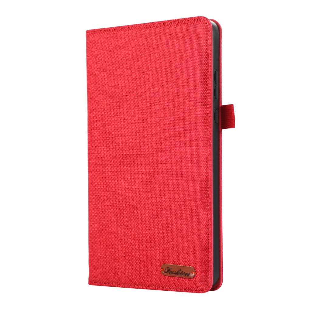 For Xiaomi Redmi Pad SE 4G 8.7 Inch Leather Case Card Holder Cloth Texture Tablet Stand Cover