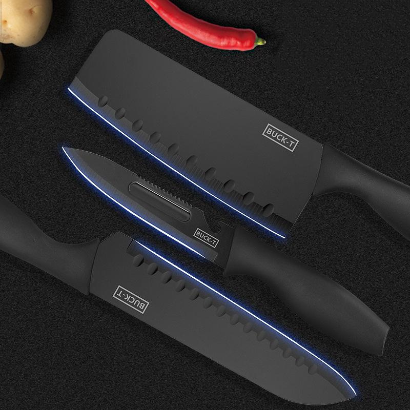 Stainless Steel Kitchen Retro Stainless Steel Kitchen Knives & Accessories Knife Sets