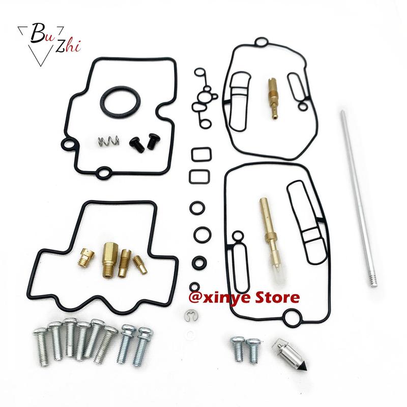 

1set Carburetor Repair Kit Pilot Screw Jet Needle Float Valve for Yamaha YFZ450 YZ450 CRF450 TRX450 CRF250 Keihin FCR MX 39mm