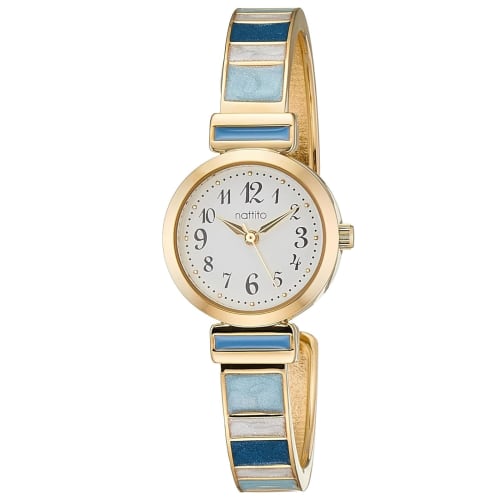 

Fieldwork Analog Noche Bangle Bracelet Watch ASS151P-4 Women s Blue