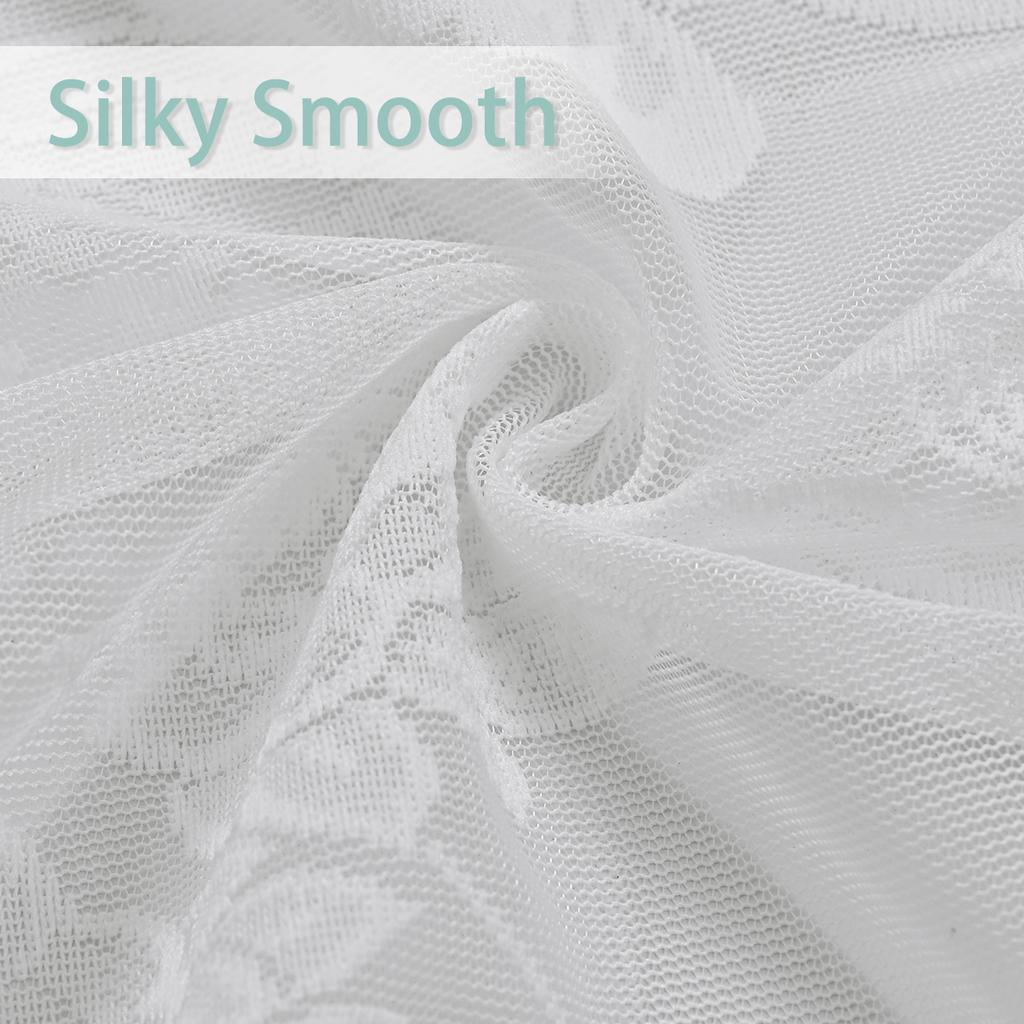 1pc Butterfly and Flower Patterned Punching Curtains for Versatile Household Use