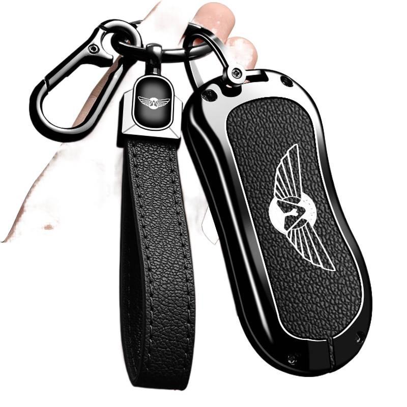 Premium Long-Distance Car Key Case Y6 for H8/H9 New Energy Vehicles, Metal Remote Holder, Unisex Design
