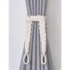 Handmade Braided Rope Curtain Tie Backs, Multiple Colors & Sizes Available, Suitable For Curtain Fixing