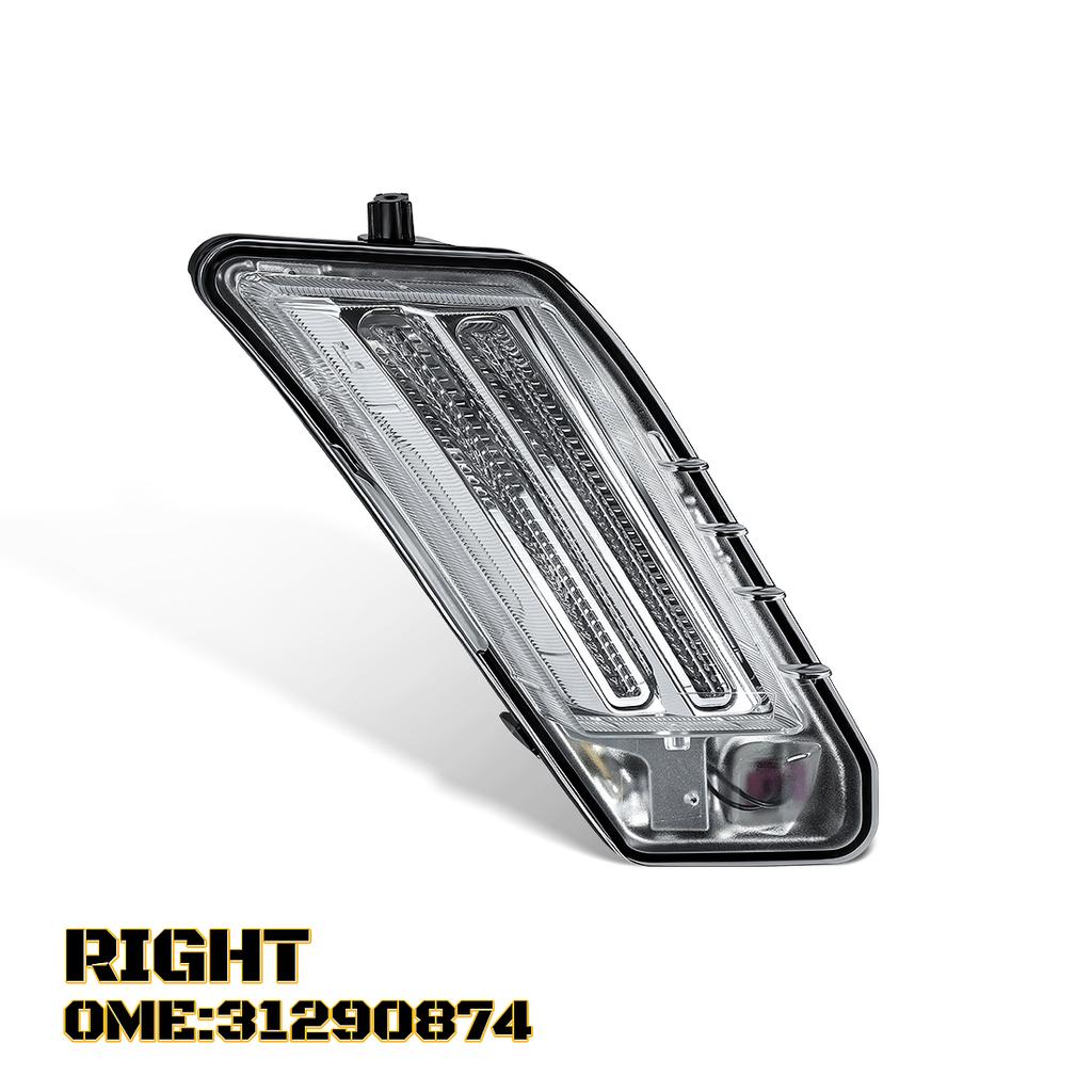 LED Fog Lamp For Volvo XC60 2009 2010 2011 2012 2013 Front Fog Light Daytime Running Lamp Daylight Driving 31290873 31290874 12V