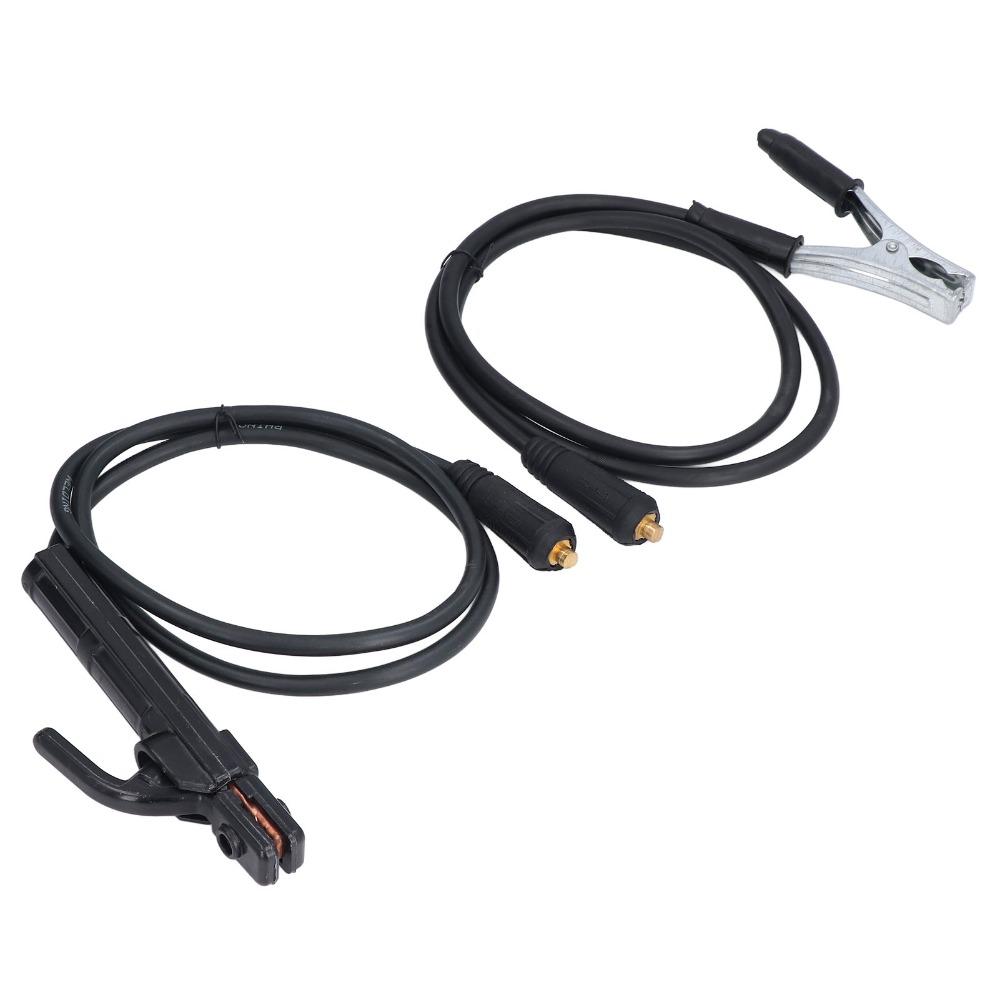 2pcs 200A Welding Ground Clamp 1.5m Welding Electrode Holder Set Earth Clamp Set Workshop