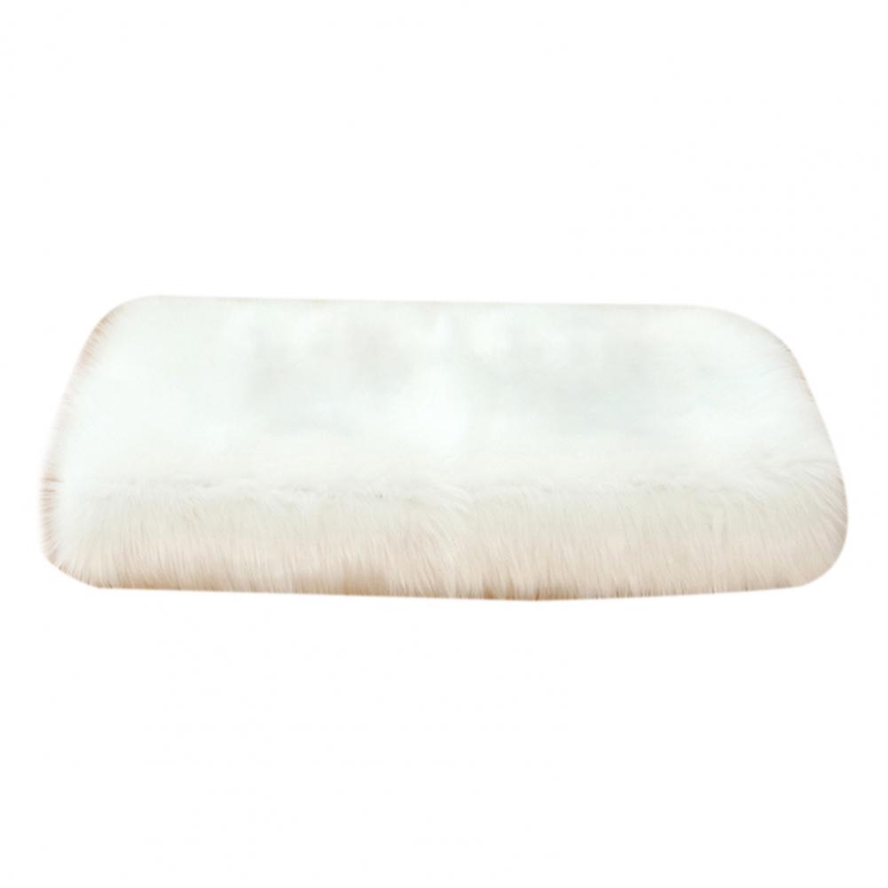 30/40/60cm Doormat Wide Application Polyester Faux Fur Sheepskin Simple Area Rug Halloween Welcome Resistant Carpet For Home