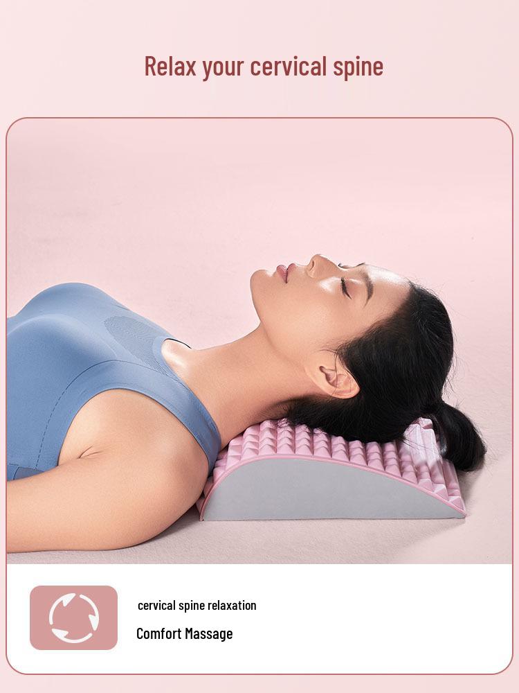 Lumbar Soother: Yoga Waist Stretcher & Back Support Massager