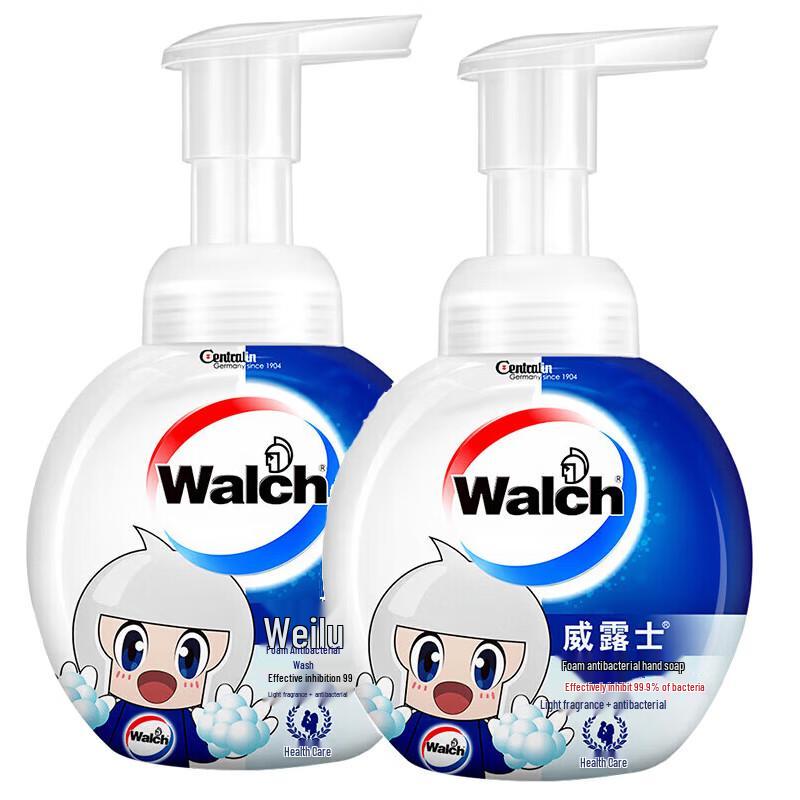 Walch Healthy Care Antibacterial Foam Hand Soap (2 x 300ml)