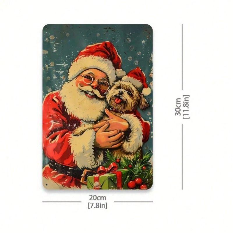 Retro Funny Theme Tin Paintings for Living Room Bedroom Kitchen Wall Decor