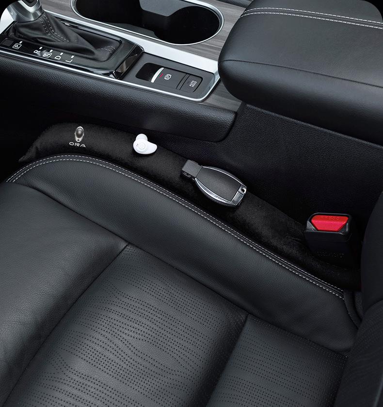 ORA Car Seat Gap Filler for Good Cat, Lightning Cat, Ballet Cat, Black Cat, White Cat - Front Seat Anti-Leak Strip