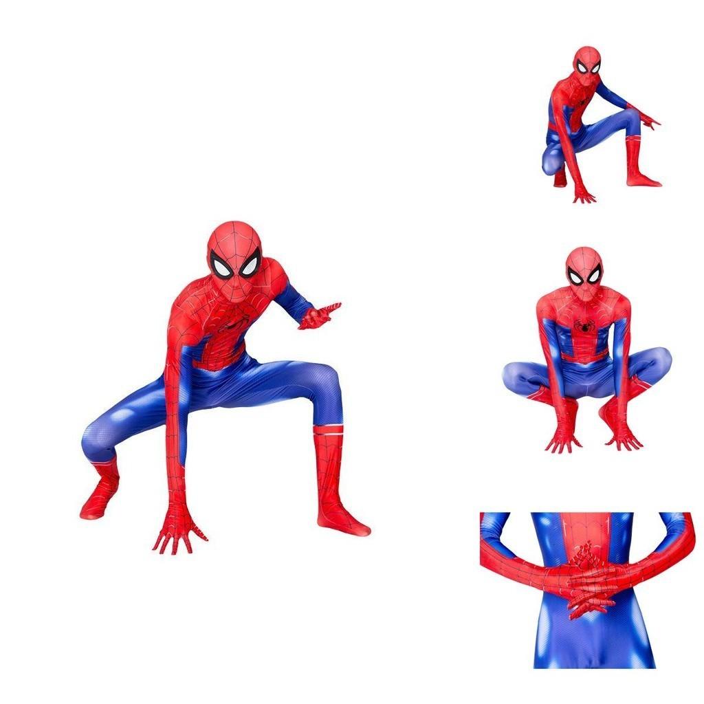 Spider-man Peter Parker Cosplay Costume Bodysuit Jumpsuit For Adults And Kids