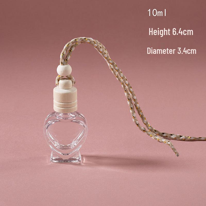 10ml Clear Car Diffuser Bottle with Lanyard for Aromatherapy