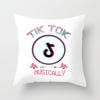 Tiktok Cushion Cover Decorative Soft Pillow Case For Stylish Home And Car Decor