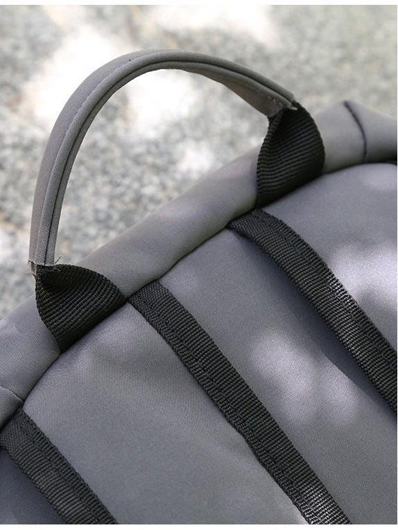 Korean Style Waterproof Nylon Backpack for Men and Women - Versatile, Large Capacity School and Travel Bag