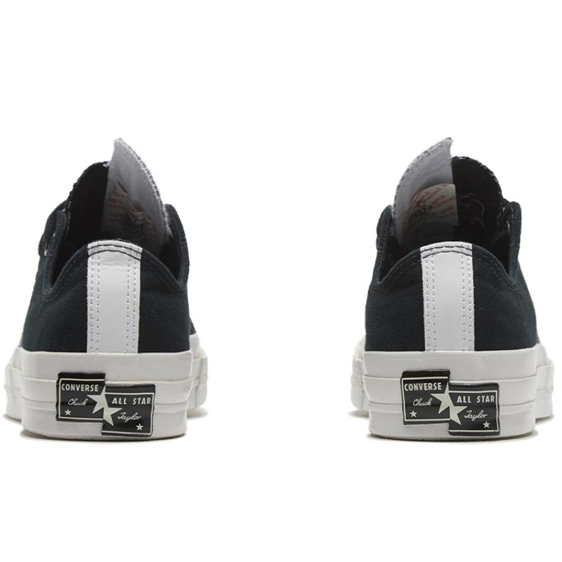 Converse 1970s Comfortable Everyday Low-Top Canvas Shoes Unisex White & Black