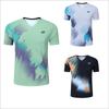 Men Women Badminton Sport Set Quick Dry Breathable Short Sleeve Shirt Shorts Skirt Athletic Training Outfit