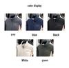 Men's Stylish Fleece Jacket - Warm, Thick, Zippered Long Sleeve for Autumn/Winter