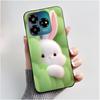 For ZTE Axon 60 Lite / Blade V60 Vita / Nubia V60 Design Case Cute Love Heart Rabbit Casing Black Soft Silicone Protective Cover