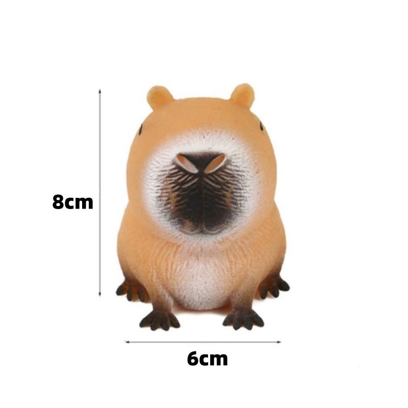 Capybara Stress Ball Mini Capybara Fun Squeeze Fidget Animal Stress Relief Ball For Birthday Party Office   Anxiety