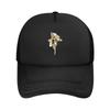 White Tiger Power Rangers Trucker Hat Adult Vintage Mesh Baseball Cap Polyester Breathable Sports Cap