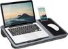 Home Laptop Desk With Device Ledger Mouse Pad And Phone Holder